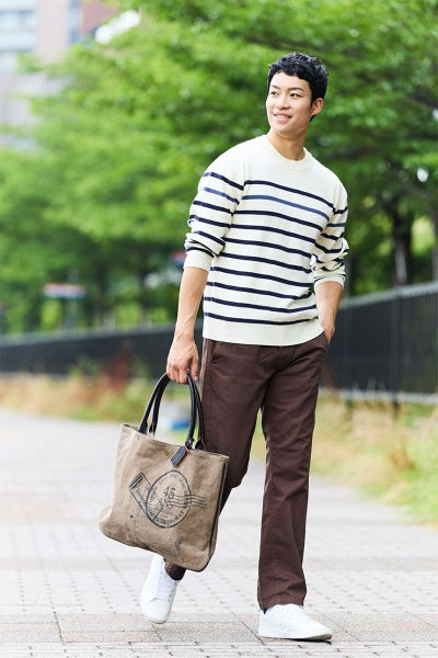 BEAU DESSIN S.A. ボーデッサン タンニン・ワッシャー プリント トートバッグ TP3047