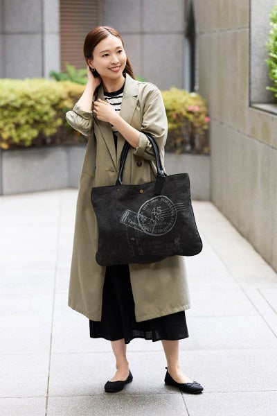 BEAU DESSIN S.A. ボーデッサン タンニン・ワッシャー プリント トートバッグ TP3047