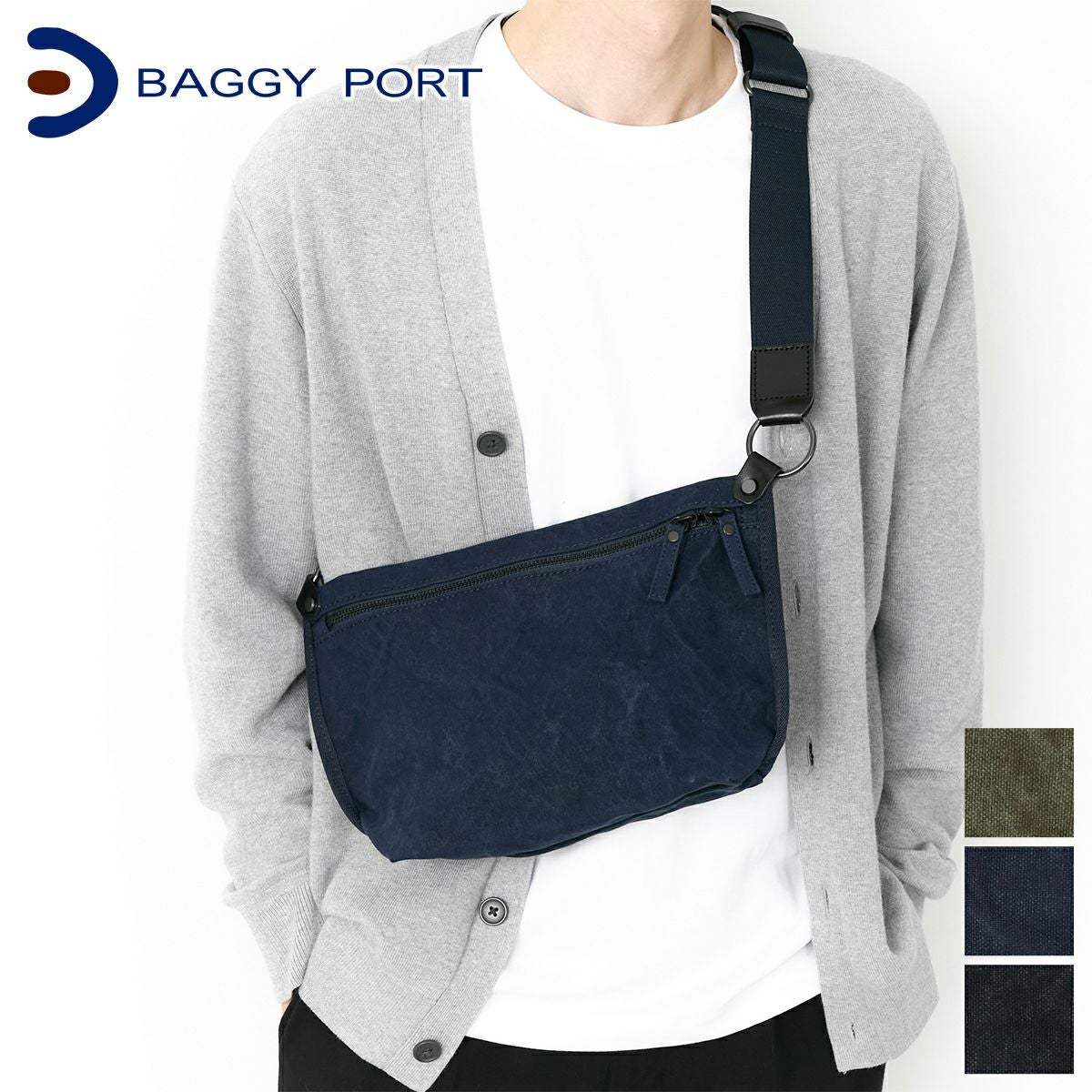 BAGGY PORT バギーポート TIGER CANVAS タイガー帆布 ミニショルダー