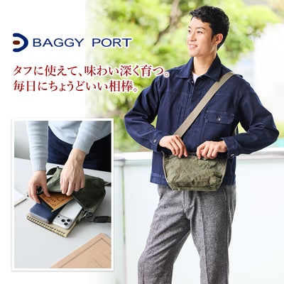 BAGGY PORT バギーポート TIGER CANVAS タイガー帆布 ミニショルダーバッグ GRN-880