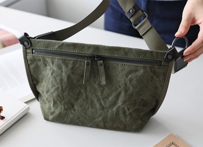 BAGGY PORT バギーポート TIGER CANVAS タイガー帆布 ミニショルダーバッグ GRN-880