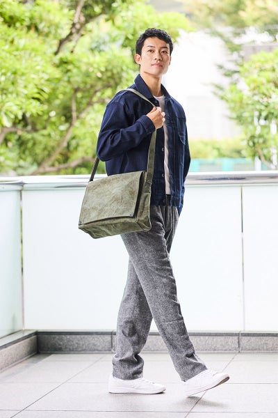 BAGGY PORT バギーポート TIGER CANVAS タイガー帆布 ショルダーバッグ GRN-882