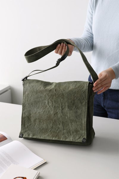 BAGGY PORT バギーポート TIGER CANVAS タイガー帆布 ショルダーバッグ GRN-882