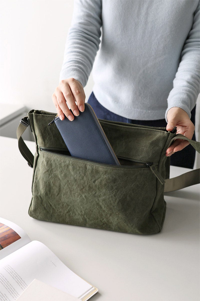 BAGGY PORT バギーポート TIGER CANVAS タイガー帆布 ショルダーバッグ GRN-882
