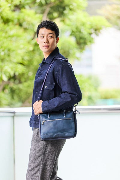 BAGGY PORT バギーポート グローブレザー 2WAYミニブリーフ ショルダーバッグ YNM-234