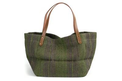 CLEDRAN クレドラン HAND＆WORK ハンド＆ワーク ストライプトートバッグ CR-CL3757