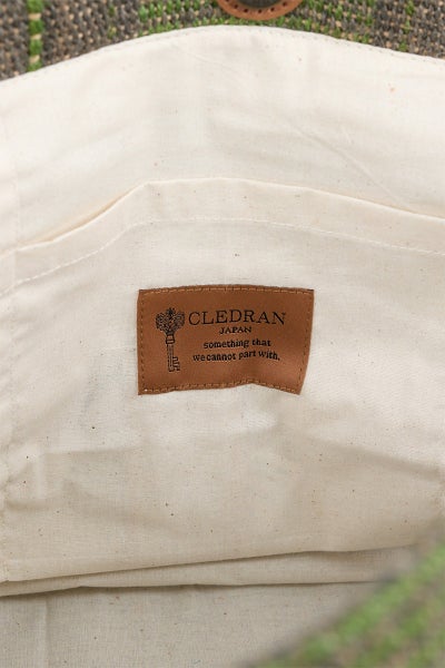 CLEDRAN クレドラン HAND＆WORK ハンド＆ワーク ストライプトートバッグ CR-CL3757