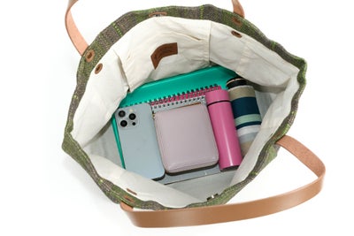 CLEDRAN クレドラン HAND＆WORK ハンド＆ワーク ストライプトートバッグ CR-CL3757