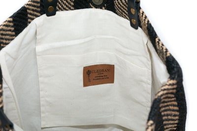 CLEDRAN クレドラン HAND＆WORK ハンド＆ワーク ストライプトートバッグ CR-CL3761