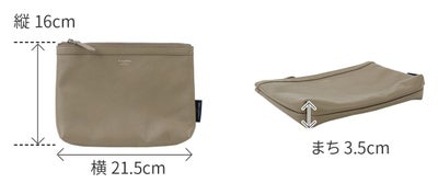 PELLE MORBIDA ペッレモルビダ Cinque Terre チンクエテッレ ポーチ PMO-BNCT011