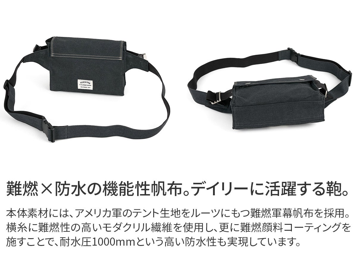 BAGGY PORT バギーポート シェルターダック フラップボディバッグ INS-605