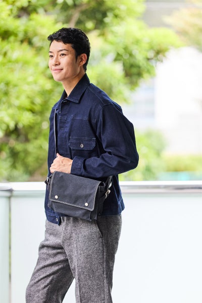 BAGGY PORT バギーポート シェルターダック フラップボディバッグ INS-605