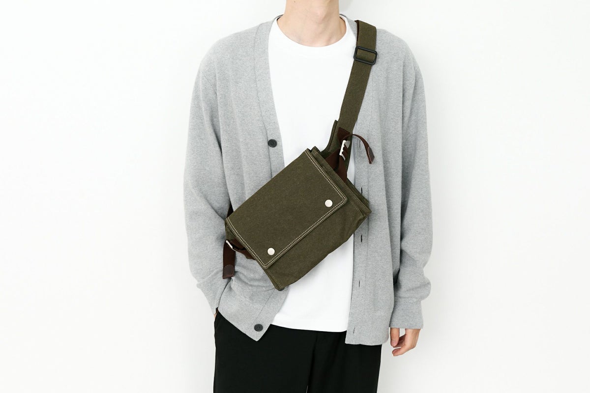 BAGGY PORT バギーポート シェルターダック フラップボディバッグ INS-605