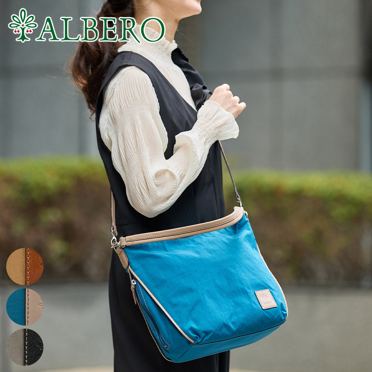 ALBERO アルベロ Bonaccia ボナッチャ 2WAYショルダーバッグ 391