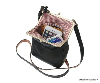 genten ゲンテン MOOMIN ムーミン 口金ミニポシェット「ムーミンママ」 46139
