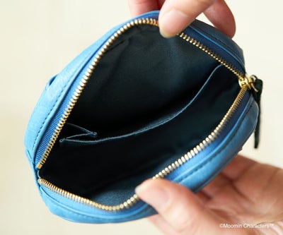 genten ゲンテン MOOMIN ムーミン ポーチ「ムーミンとスノークのおじょうさん」 46143