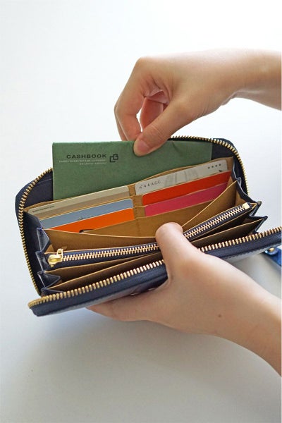 VIA DOAN ヴィア ドアン Large croco ラージクロコ 小銭入れ付き長財布（ラウンドファスナー式 ） 966