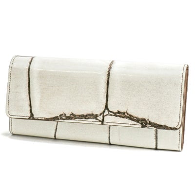 VIA DOAN ヴィア ドアン Large croco ラージクロコ 小銭入れ付き長財布 972