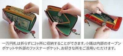 VIA DOAN ヴィア ドアン Retro レトロ 小銭入れ付き長財布（L字ファスナー式） 731