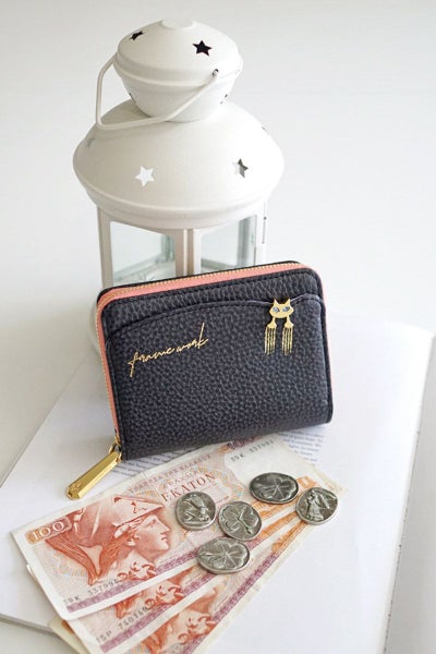 FRAME WORK フレームワーク キトン 小銭入れ付き二つ折り財布 0045001