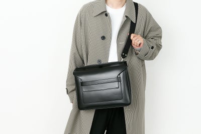 HERGOPOCH エルゴポック 06 Series 06シリーズ ワキシングレザー フラップショルダーバッグ 06N-FS