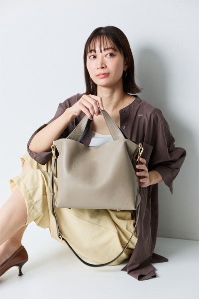 VIOLAd'ORO ヴィオラドーロ TRERO トレロ Wフェイストートバッグ(M) V-1506