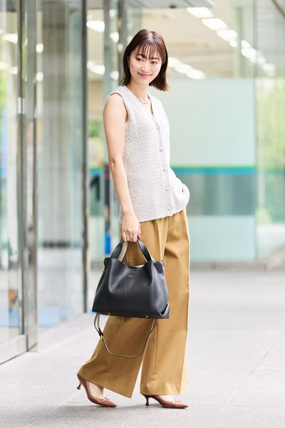 VIOLAd'ORO ヴィオラドーロ TRERO トレロ Wフェイストートバッグ(M) V-1506