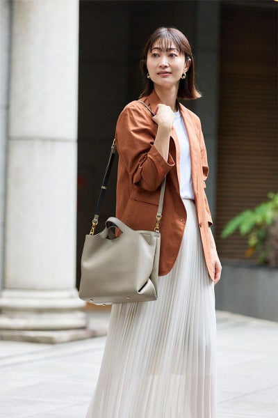 VIOLAd'ORO ヴィオラドーロ TRERO トレロ Wフェイストートバッグ(M) V-1506