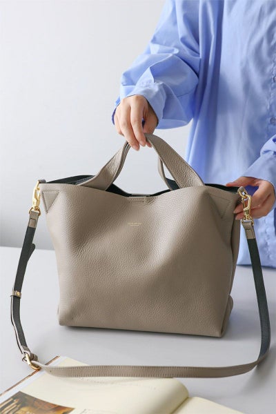 VIOLAd'ORO ヴィオラドーロ TRERO トレロ Wフェイストートバッグ(M) V-1506