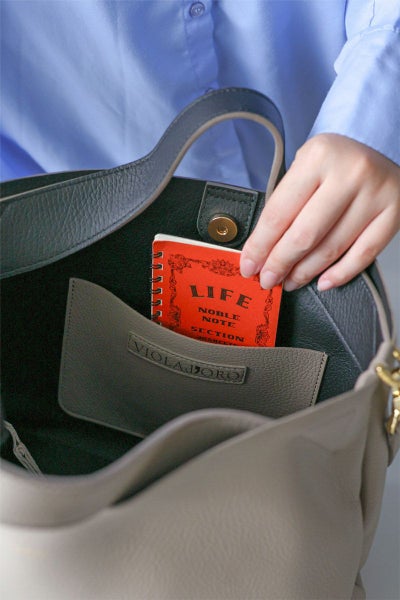 VIOLAd'ORO ヴィオラドーロ TRERO トレロ Wフェイストートバッグ(M) V-1506