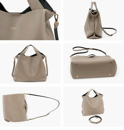 VIOLAd'ORO ヴィオラドーロ TRERO トレロ Wフェイストートバッグ(L) V-1508