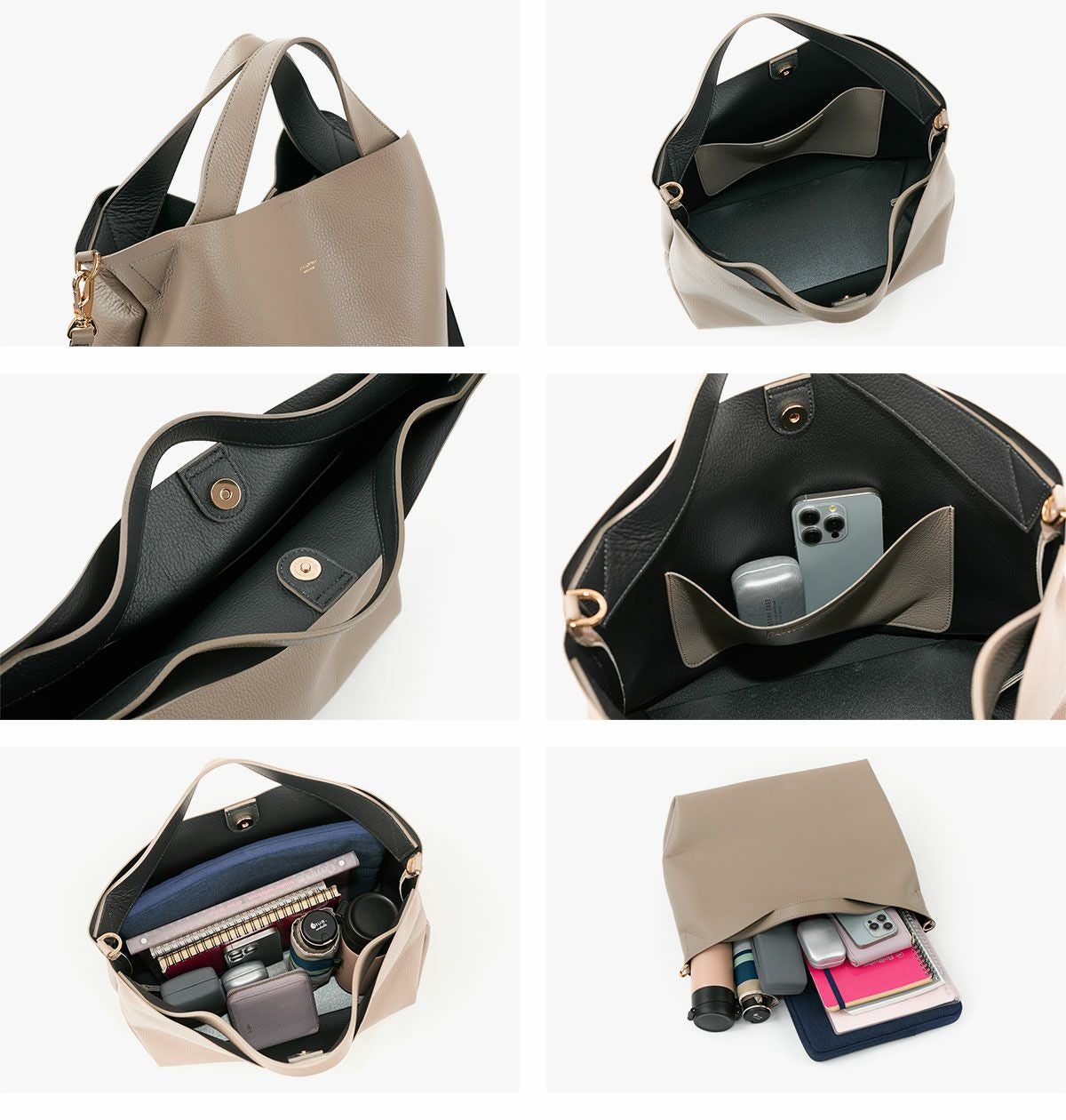 VIOLAd'ORO ヴィオラドーロ TRERO トレロ Wフェイストートバッグ(L) V-1508