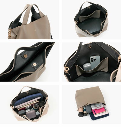 VIOLAd'ORO ヴィオラドーロ TRERO トレロ Wフェイストートバッグ(L) V-1508