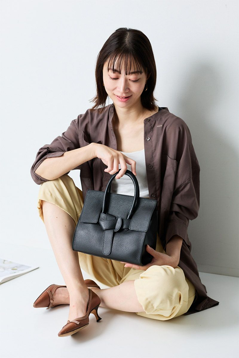 VIOLAd'ORO ヴィオラドーロ TRERO トレロ Wフェイスベルトトートバッグ V-1514