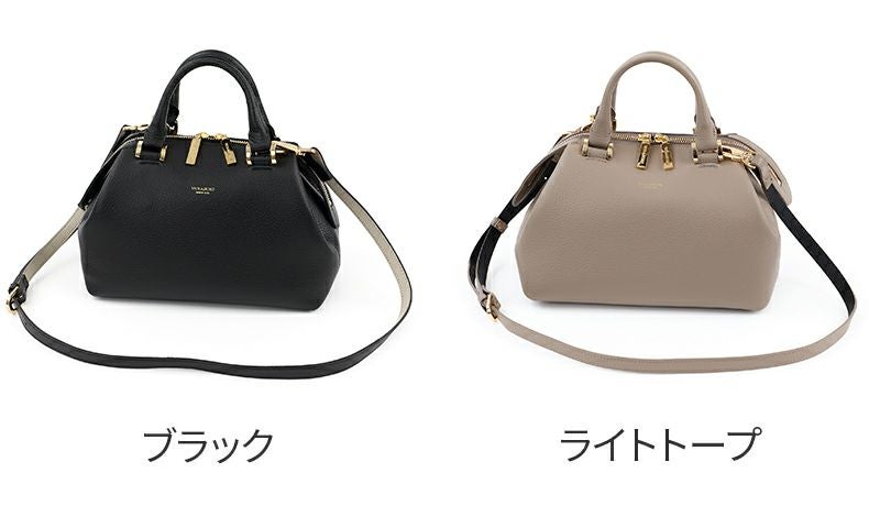 VIOLAd'ORO ヴィオラドーロ TRERO トレロ Wフェイスボストンバッグ V-1539