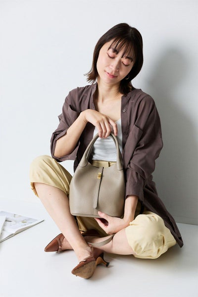 VIOLAd'ORO ヴィオラドーロ TRERO トレロ Wフェイストートバッグ V-1573