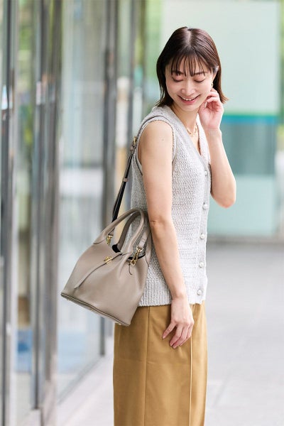 VIOLAd'ORO ヴィオラドーロ TRERO トレロ Wフェイストートバッグ V-1573