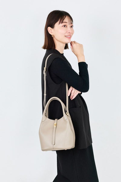 VIOLAd'ORO ヴィオラドーロ TRERO トレロ Wフェイストートバッグ V-1573