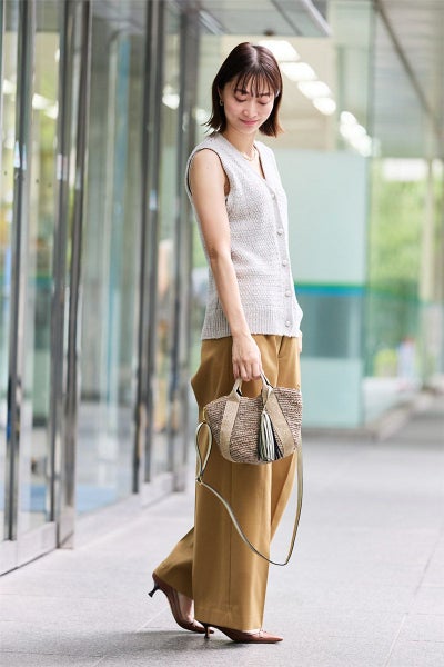 VIOLAd'ORO ヴィオラドーロ SANDRO サンドロ 2WAYかごバッグ V-8247