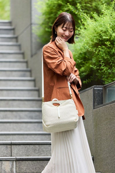 VIOLAd'ORO ヴィオラドーロ SANDRO サンドロ 2WAYトートバッグ V-8744