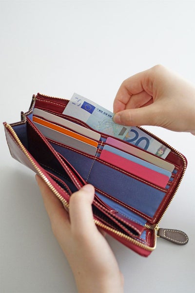 ALBERO アルベロ PIERROT ピエロ 小銭入れ付き長財布（L字ファスナー式） 6455