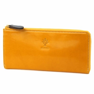 ALBERO アルベロ PIERROT ピエロ 小銭入れ付き長財布（L字ファスナー式） 6455