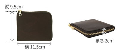 Dakota BLACK LABEL ダコタ ブラックレーベル ヒルツ 小銭入れ付き財布（L字ファスナー式） 0620081