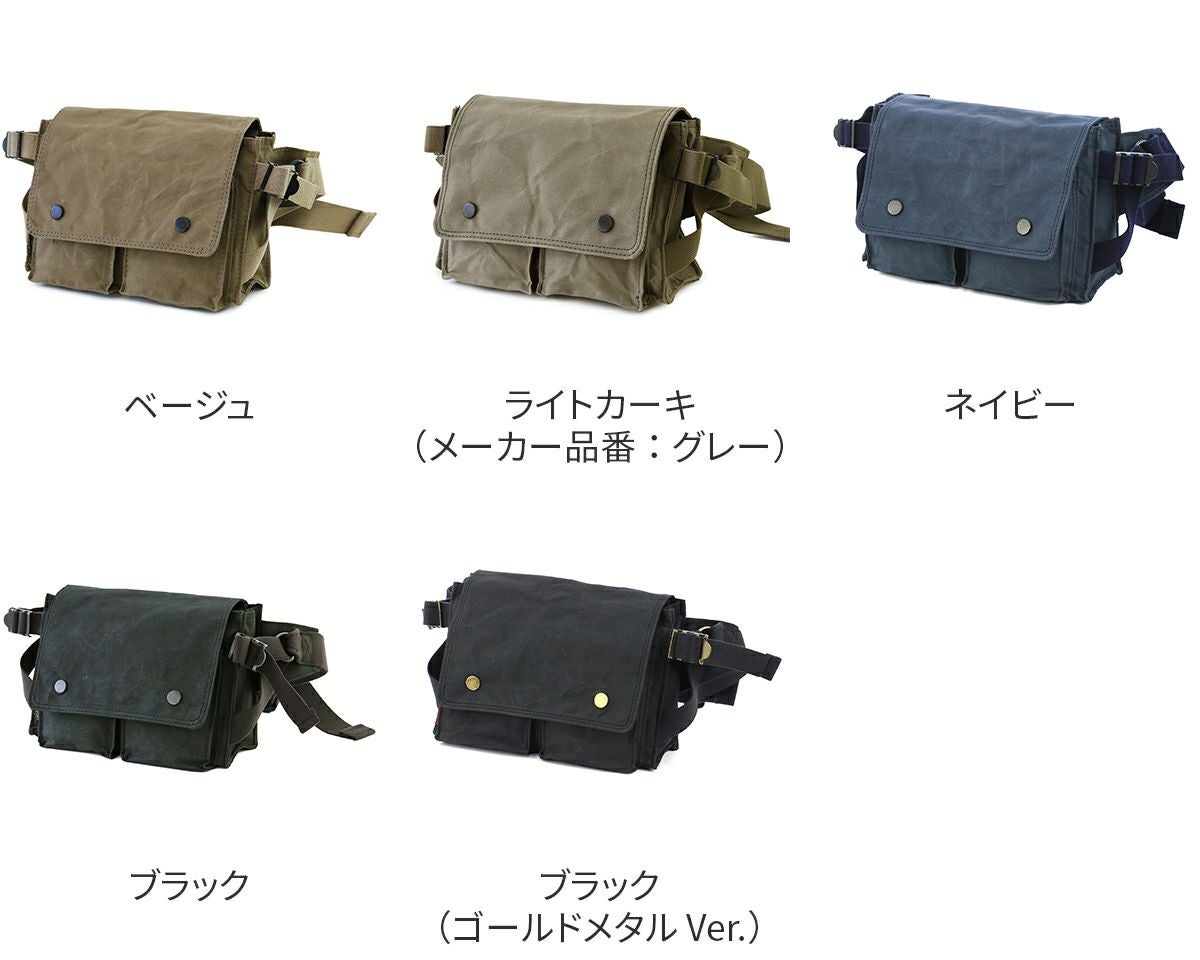 BAGGY PORT バギーポート ロウ引きパラフィン ウエストバッグ ACR-442