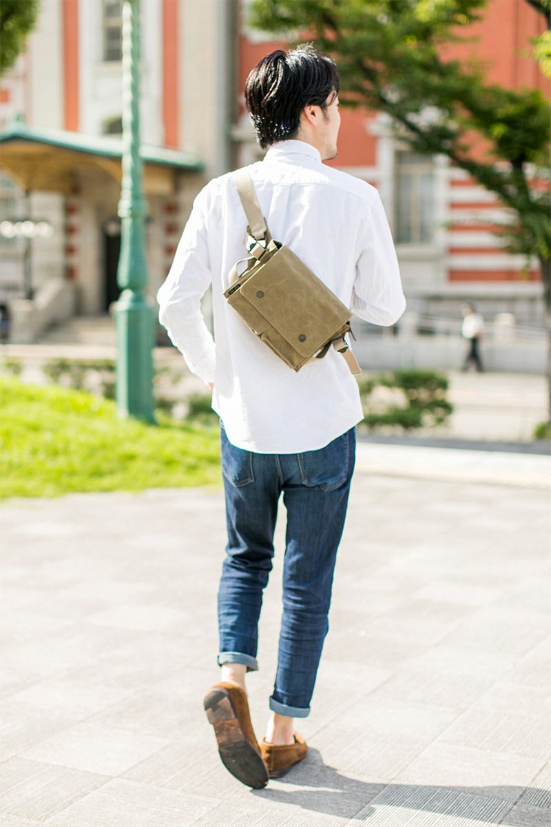 BAGGY PORT バギーポート ロウ引きパラフィン ウエストバッグ ACR-442