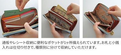 Dakota ダコタ ラフィナート 小銭入れ付き長財布（ラウンドファスナー式 ） 0031744