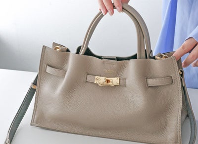 VIOLAd'ORO ヴィオラドーロ TRERO トレロ Wフェイストートバッグ V-1585