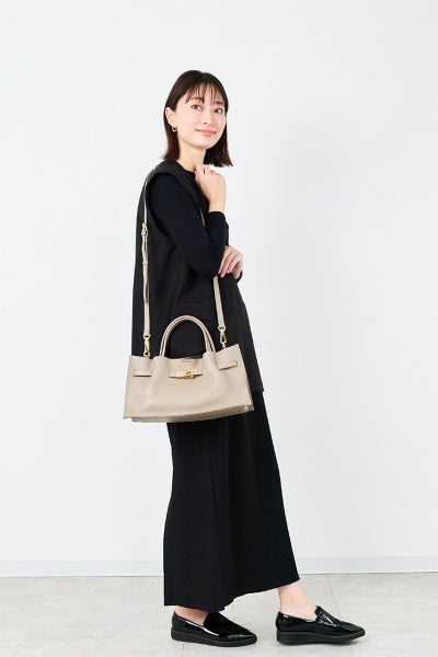 VIOLAd'ORO ヴィオラドーロ TRERO トレロ Wフェイストートバッグ V-1585