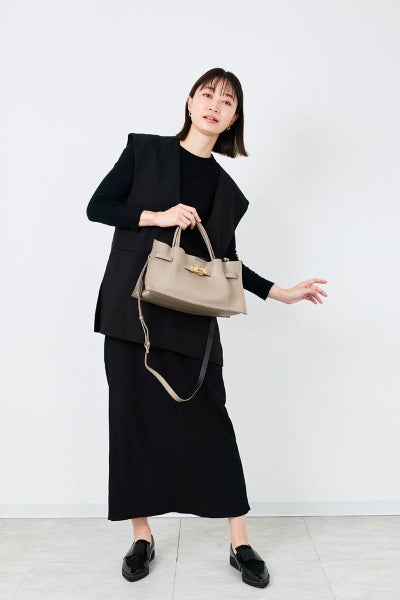 VIOLAd'ORO ヴィオラドーロ TRERO トレロ Wフェイストートバッグ V-1585