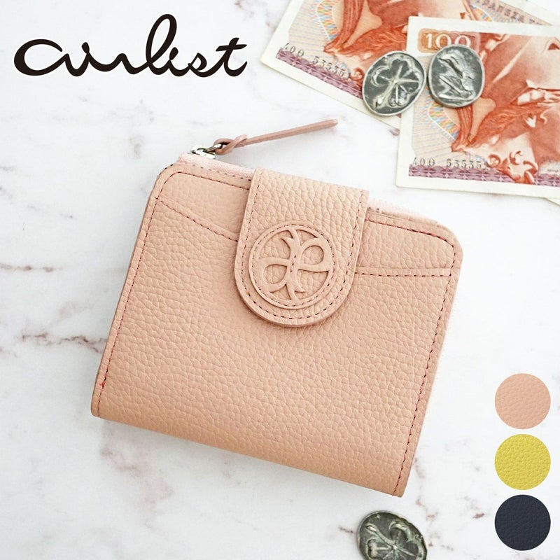 airlist エアリスト Chaleur シャルール 小銭入れ付き二つ折り財布 24850